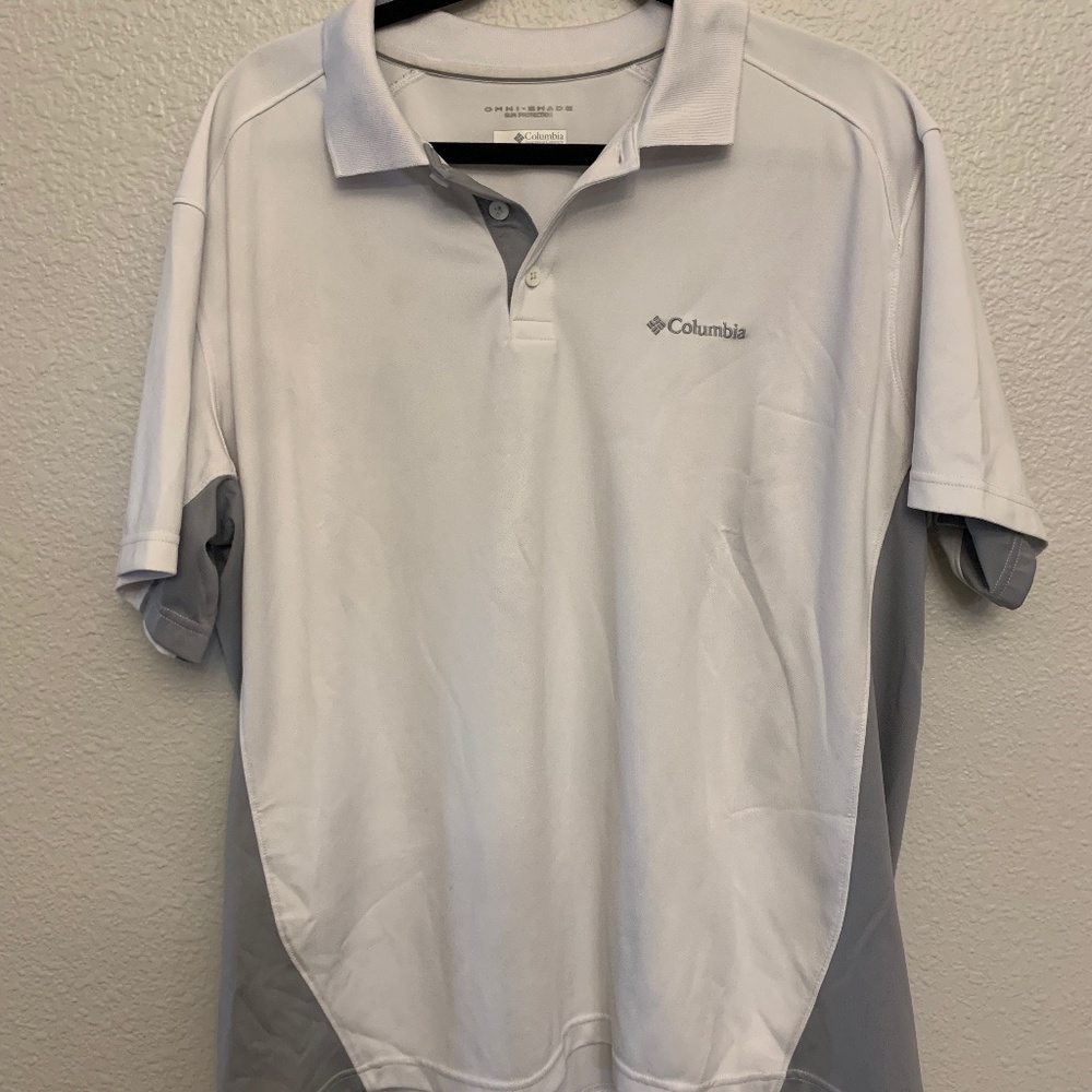 Mens Columbia Omni Shade Polo Size XL